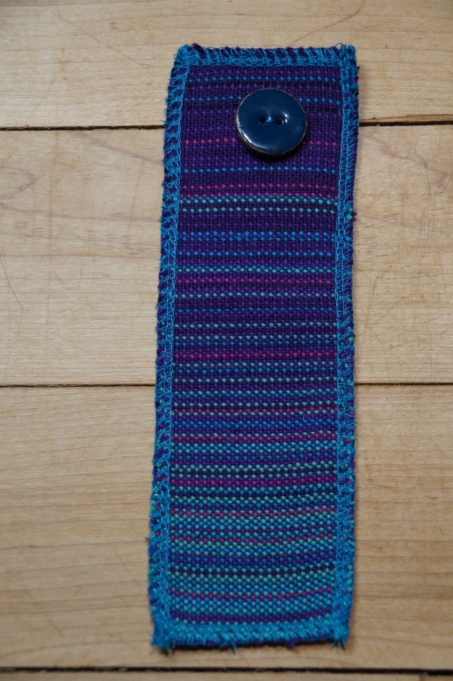 Woven Book Mark Purple 2