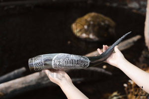 Handcrafted Drinking Horn