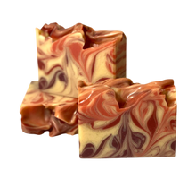Load image into Gallery viewer, Rhubarb Berry Cashmere Artisan Soap