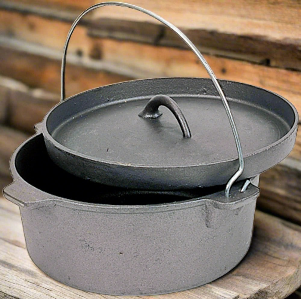 8 Quart Cast Iron Dutch Oven