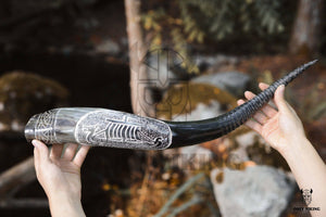 Handcrafted Drinking Horn