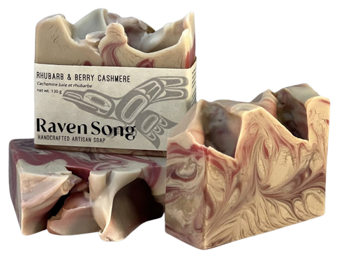 Rhubarb Berry Cashmere Artisan Soap