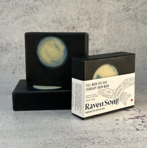 February Snow Full Moon Soap